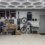 Modern garage remodel project