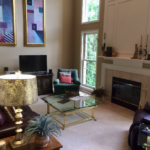 Interior living room painting project